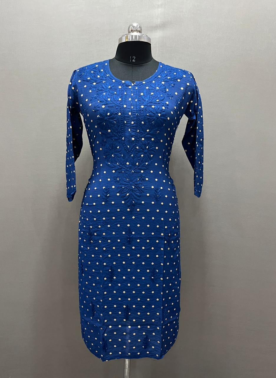 Noor-e-Neel — Ghas Patti & Sunehri Jaam Chanderi Kurta