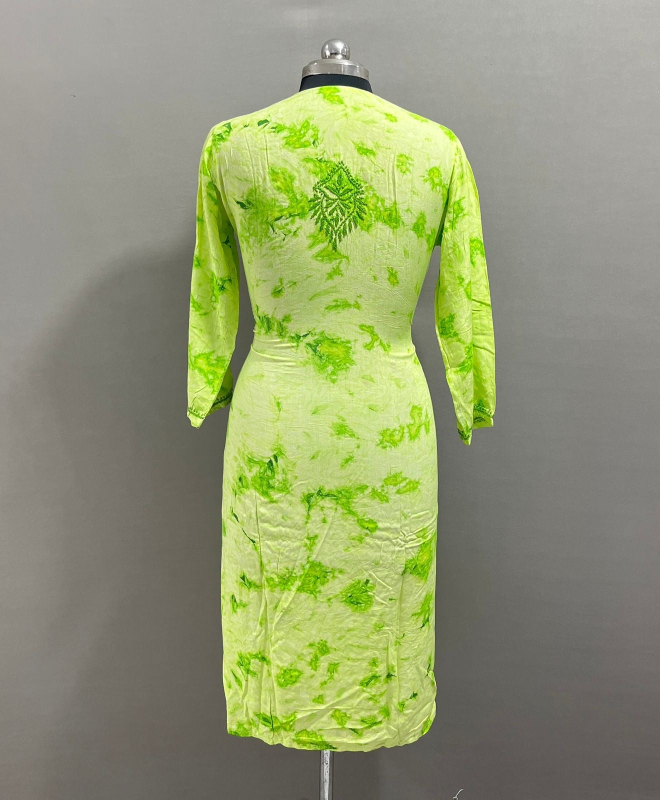Sabz-e-Nazakat — Printed Elegance with Ghas Patti