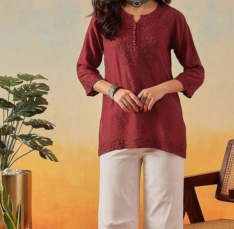 Raqs-e-Rust – A Chanderi Elegance