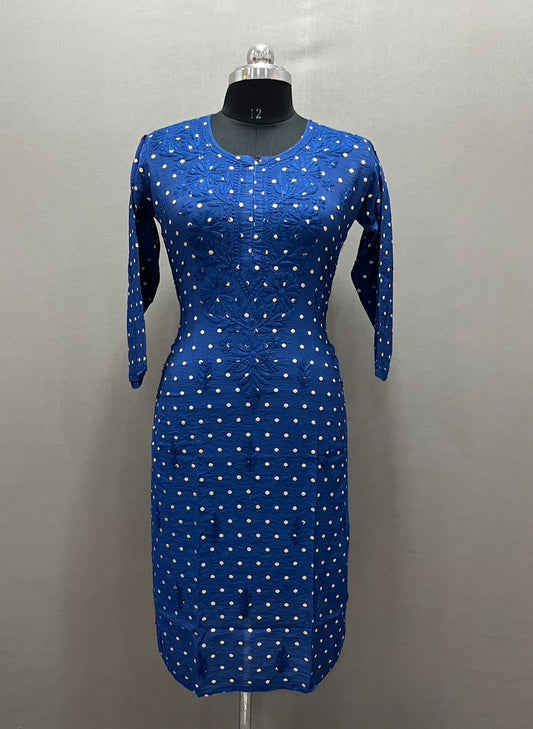 Noor-e-Neel — Ghas Patti & Sunehri Jaam Chanderi Kurta